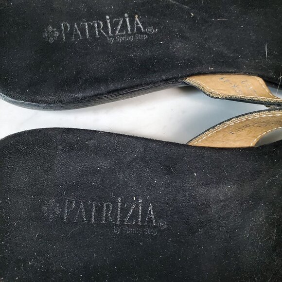 Patrizia By Spring Step Shoes Womens EU 41 US 9.5-10 Twirling Beaded Sandals - Picture 2 of 11